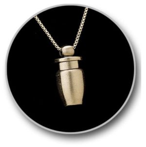 Brass Urn Keepsake Pendant