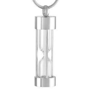 Stainless Steel Hourglass Pendant