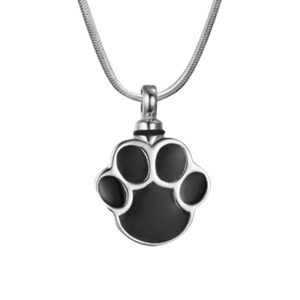 Stainless Steel Paw Pendant