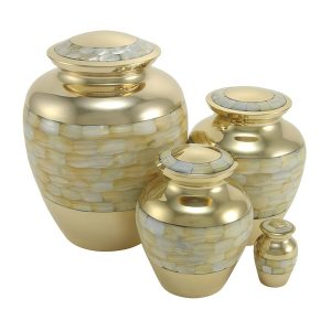Elite Mother of Pearl Urn Collection